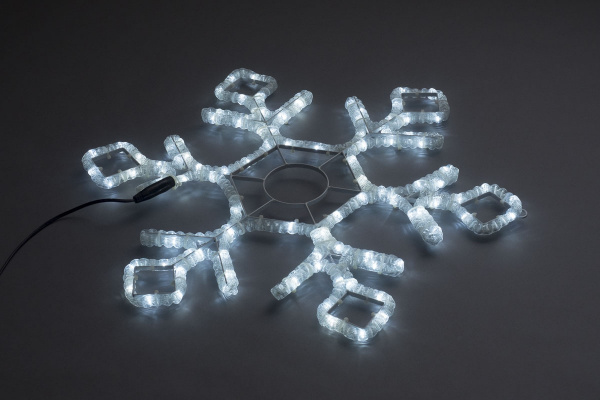 LED-XM(FR)-2D-CK012-24-W-F(W) WhiteСнежинка 60.5х52см фото 2