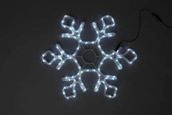 LED-XM(FR)-2D-CK012-30-W-F(W) White Снежинка 79х69см фото 1