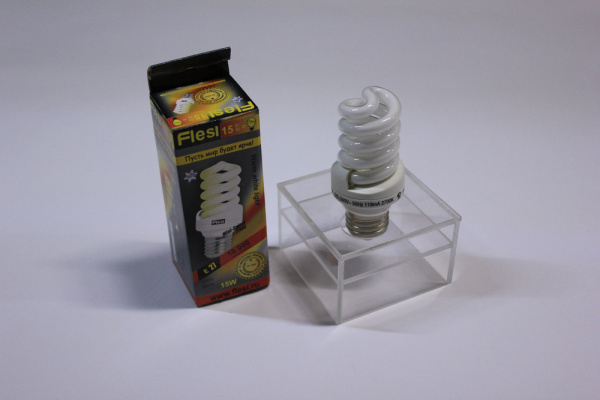 Flesi Spiral 15W Mini S-16A 220V E27 2700K105x43 А фото 1